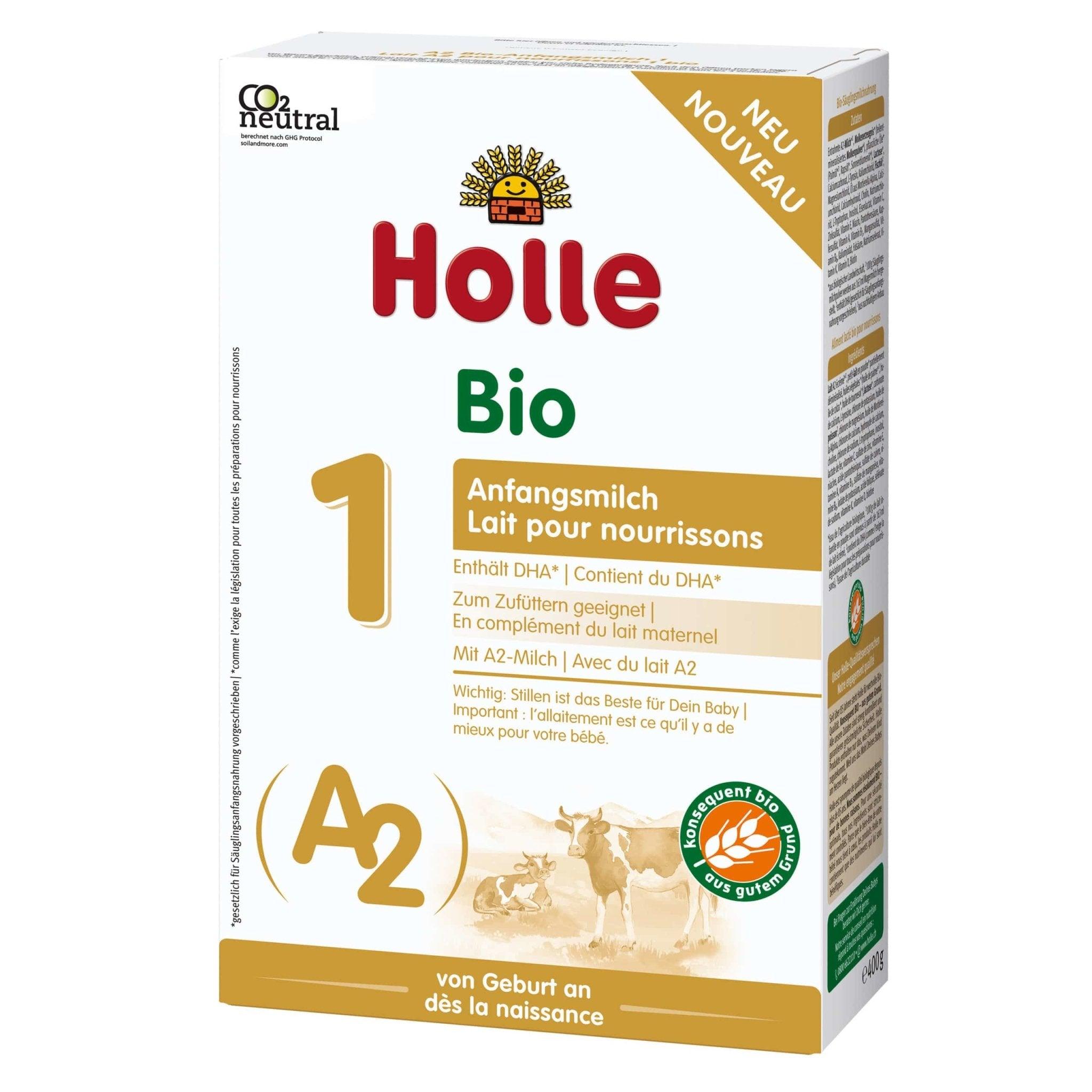 Holle A2 Formula Stage 1 (400g) - 0 - 6 Months