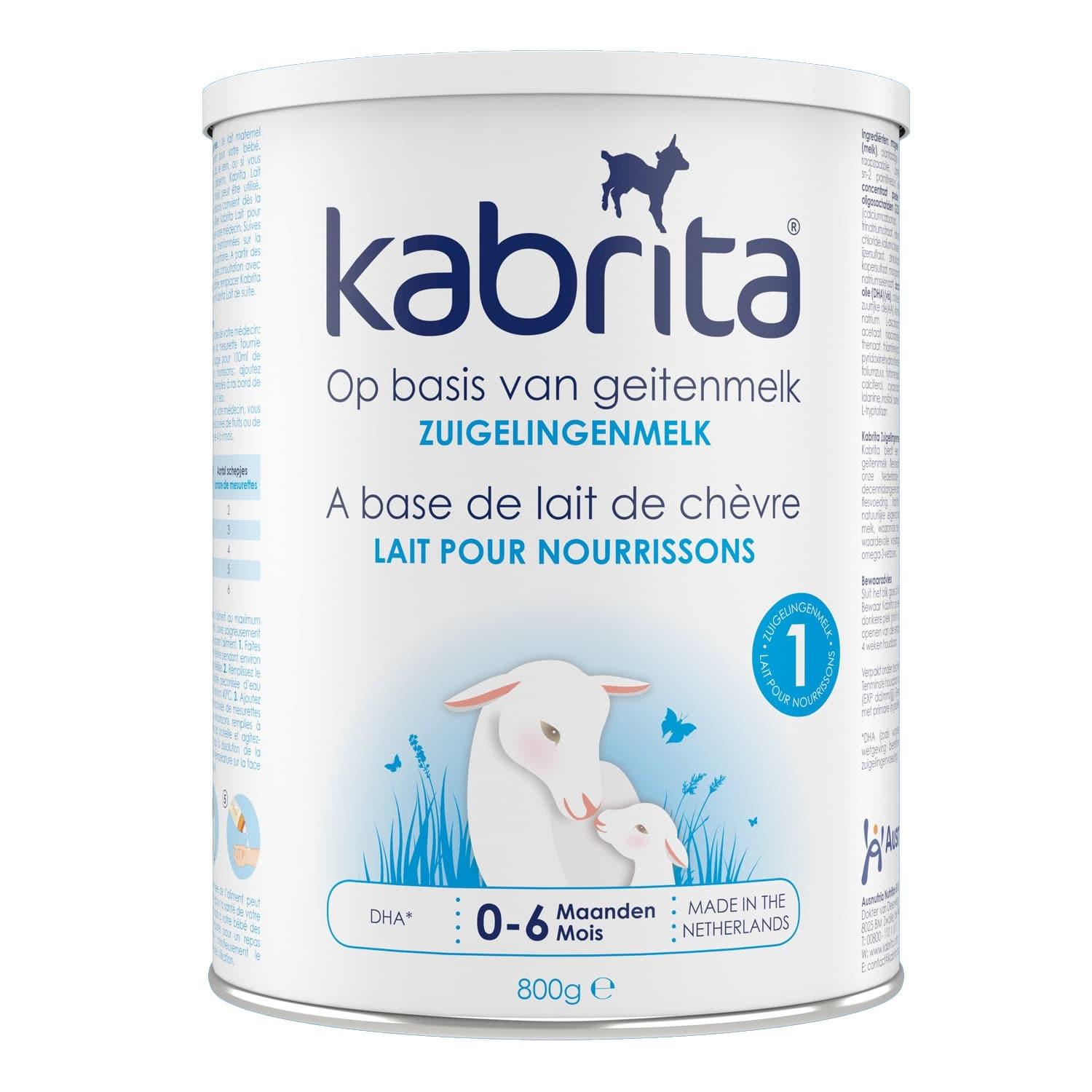 Kabrita Stage 1 Goat Milk Infant Formula (800g)